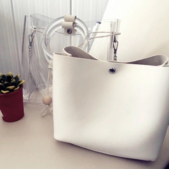 Transparent tote bag - Picture 2 of 2